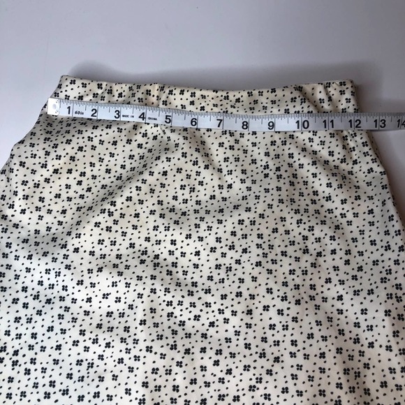 Urban Outfitters Y2K White Mini Skirt with Black Floral Print Mini Skirt, XS - Picture 2 of 11